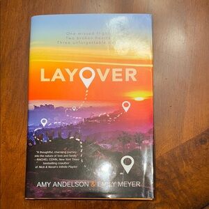 Layover by Amy Andelson & Emily Meyer - Multicolor Book Cover